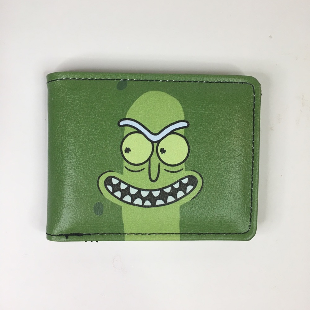 Rick and Morty Buckle-Down Adult Swim Pickle Rick Bifold Wallet